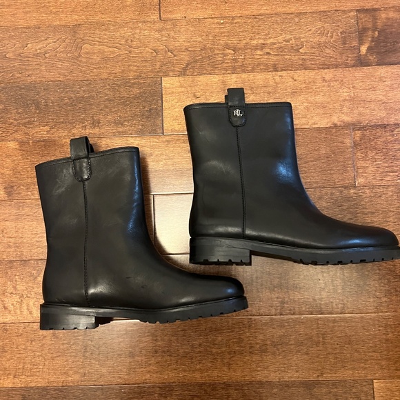 Ralph Lauren leather boots NWOT - Picture 4 of 5